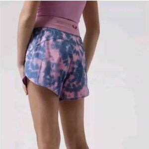 ATHLETA GIRL RUN THE WORLD 3" SHORTS IN FREE SPIRIT QUARTZ PINK SIZE M(8-10)